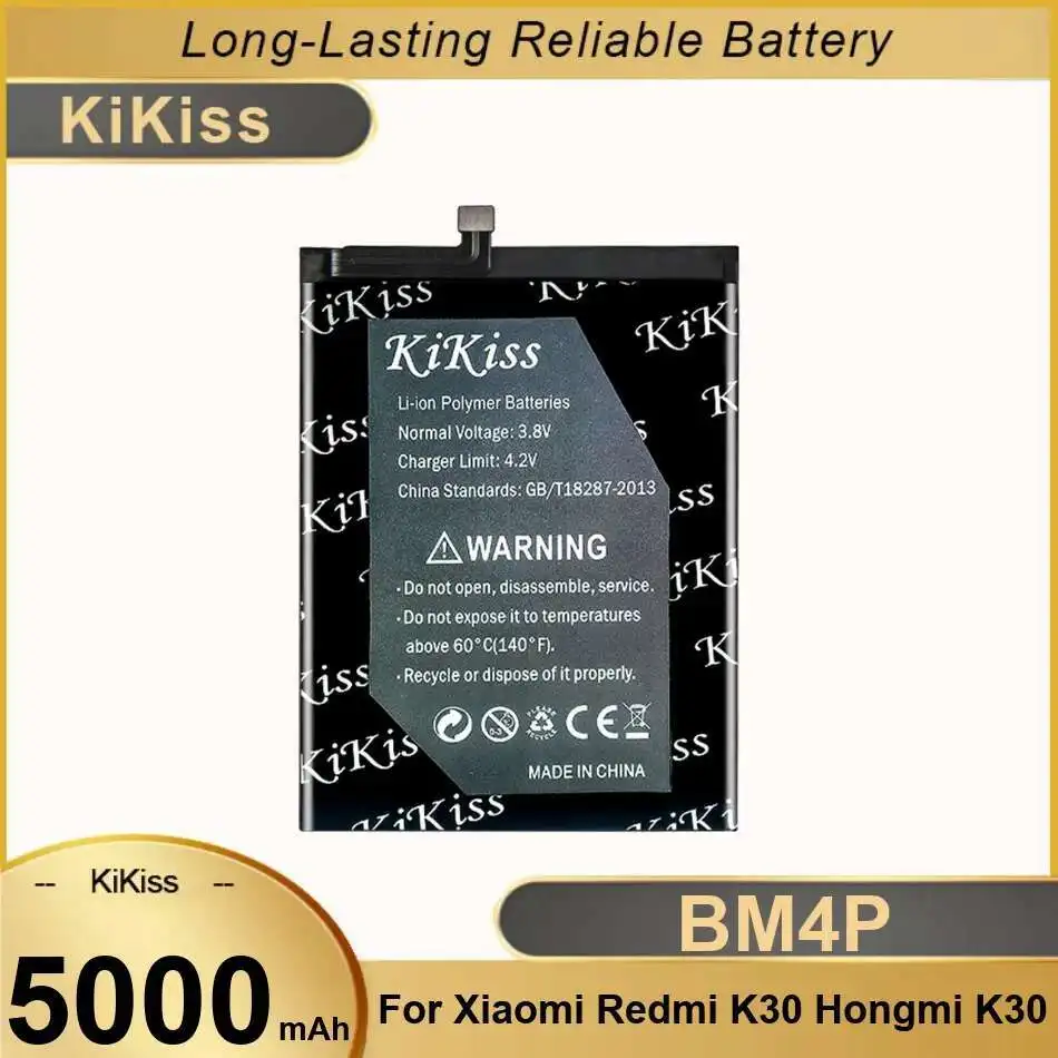 

Аккумулятор мобильного телефона для Xiaomi Redmi K30 Hongmi K30 BM4P Lightweight 5000 мАч
