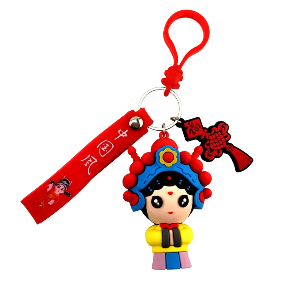 

Chain Adorable Soft Rubber Hanging Decoration Key Chain Bag Car Accessory Unique Gift Women Girls Kids
