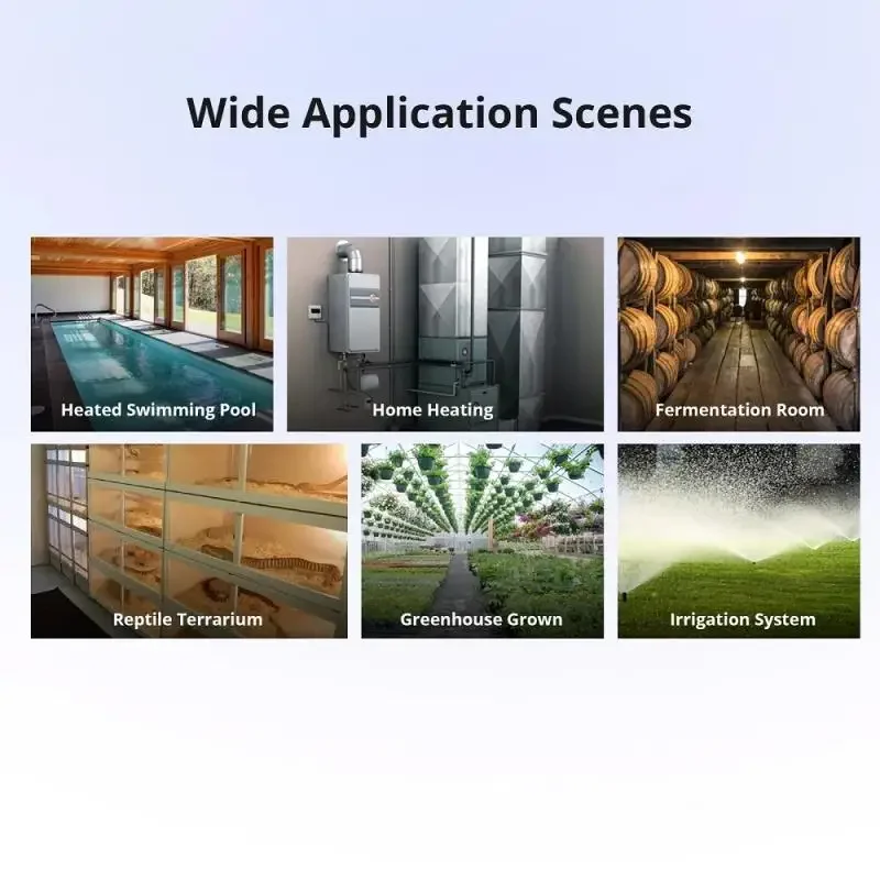 SONOFF TH Origin 16A 20A Temperature And Humidity Sensor Upgrade WiFi Smart Home Monitoring Support Alexa Google Home EWelink