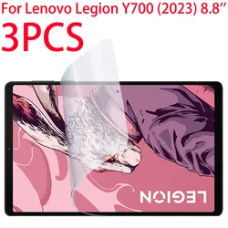 Protector de pantalla de película suave PET para tableta Lenovo Legion Y700, 8,8 pulgadas, 2023, Y700, 2023 TB-320FU, TB-320FC, 3 uds.