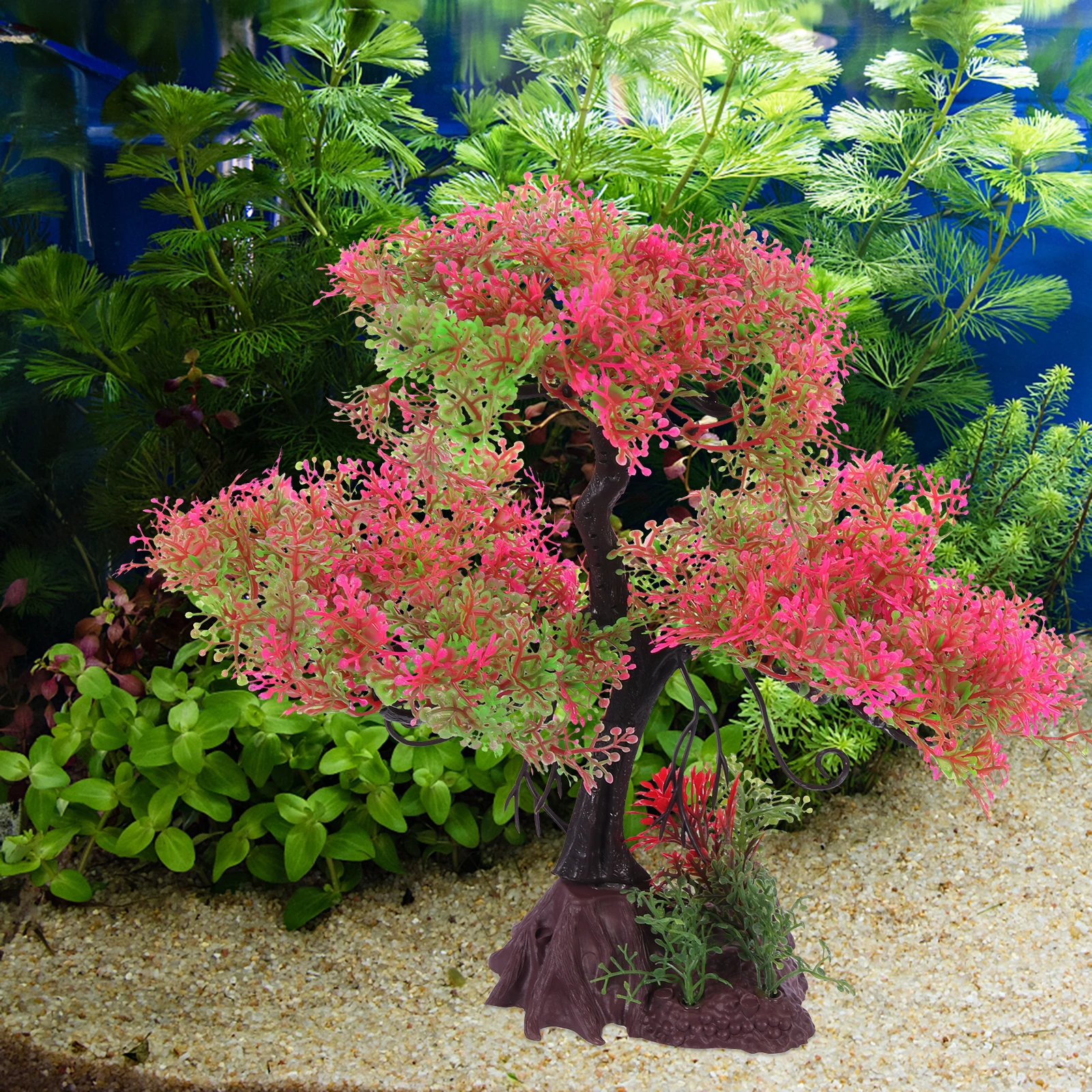 

Water Grass Decor For Fish Tank Lifelike Artificial Aquarium Plants Realistic Texture Safe Premium Material Hiding Place Vivid