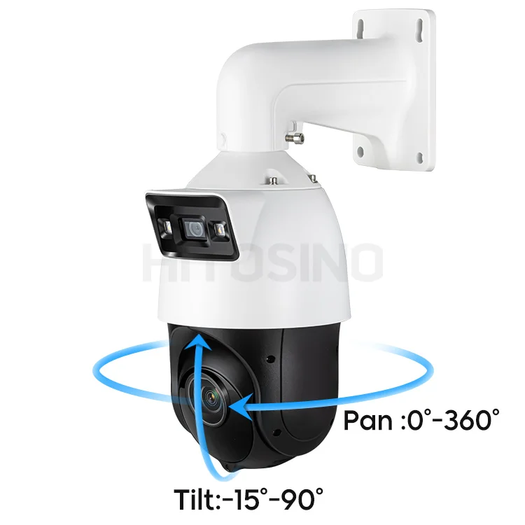 HIK DS-2SE4C425MWG-E(14F0) Tandem Vu Acu Sense 4MP 25x IR Cámara IP PTZ con detección de movimiento y visión nocturna a todo color