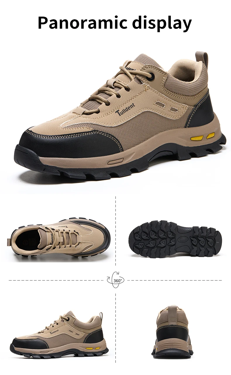 Neue Sicherheitsschuhe, Herren-Schutzschuhe, Arbeitsschuhe mit Schutz gegen Aufprall und Durchstich, Isolierte Schuhe, Arbeitsschutzstiefel – Detail 12