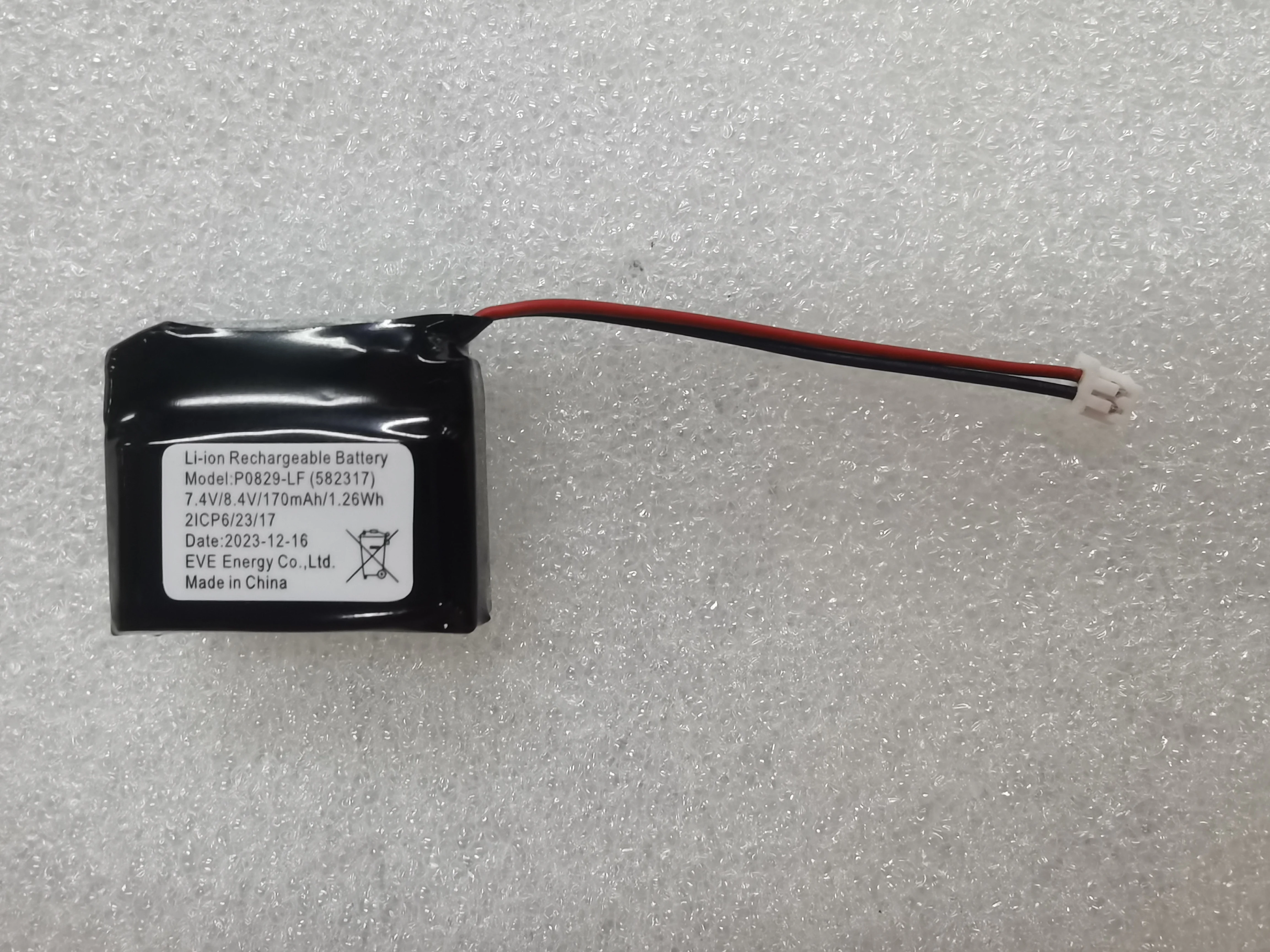 P0829-LF 582317 New Battery 170MAH