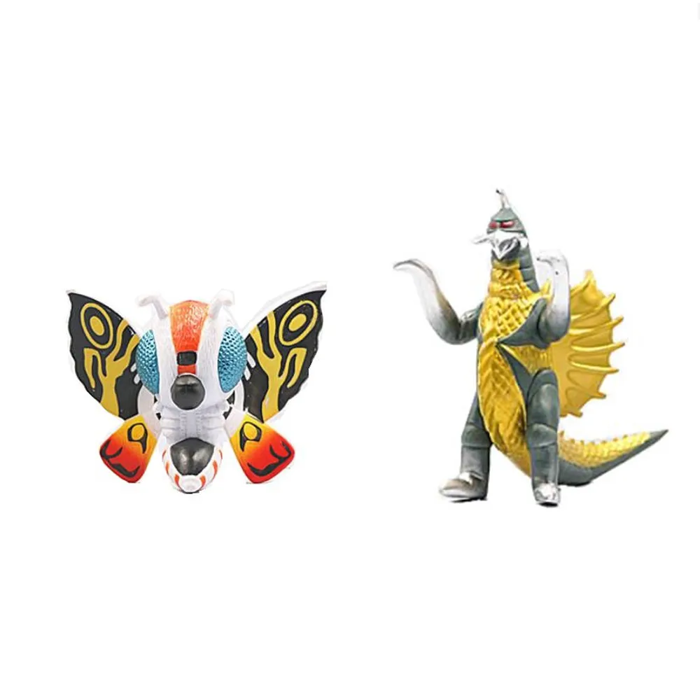 8 قطعة/المجموعة جودزيلا عمل أرقام الملك غيدوراه موثرا كونغ البلاستيكية نموذج جمع الغابات الأولية الوحوش العملاقة القديمة لعبة طفل #3