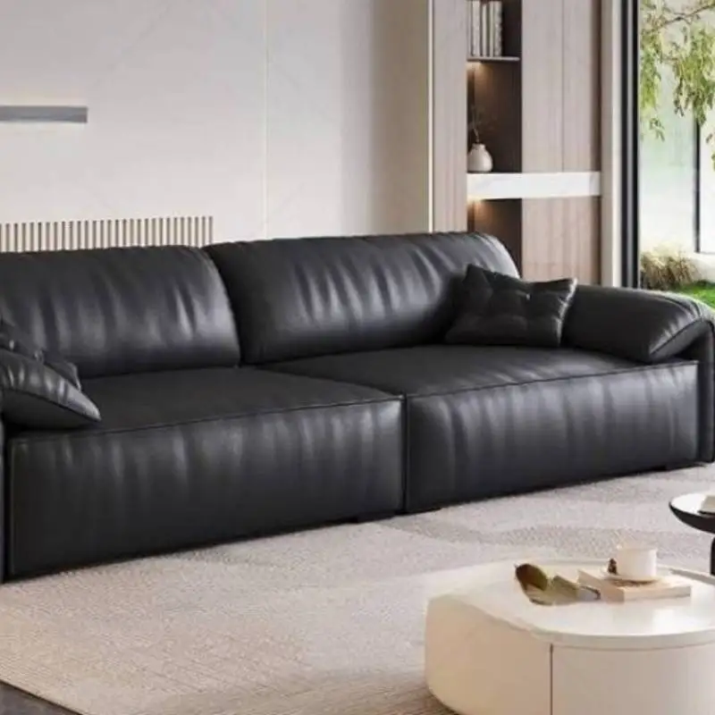 Preto de luxo sala estar sofás moderno e minimalista preguiçoso salões sala estar sofás nordic apartamentos woonkamerbanken móveis