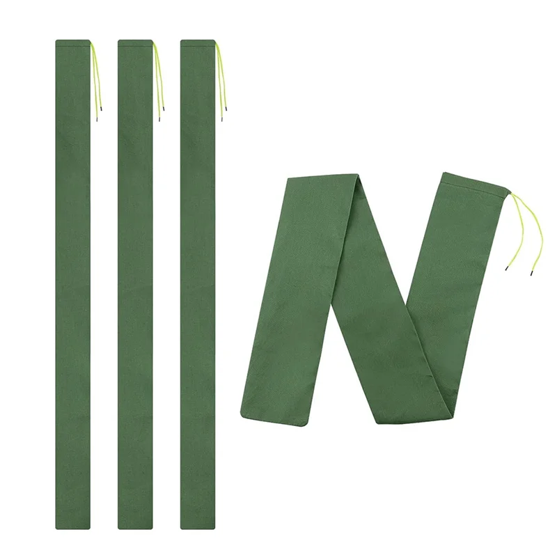 N04R Tubo de bolsa de arena con protección contra inundaciones, lona gruesa, 4 bolsas de arena de 6 'X 6 "de largo para inundaciones con banda elástica