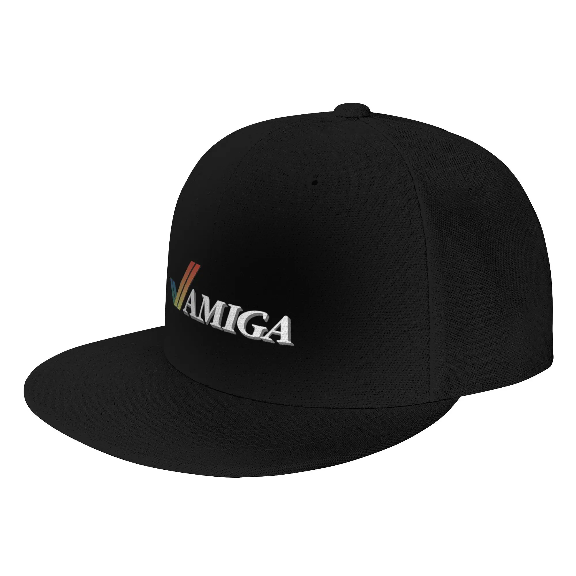 Fashion Commodore Amiga Logo Flat Brim Sun Hat  Couples Sun Visor Cap