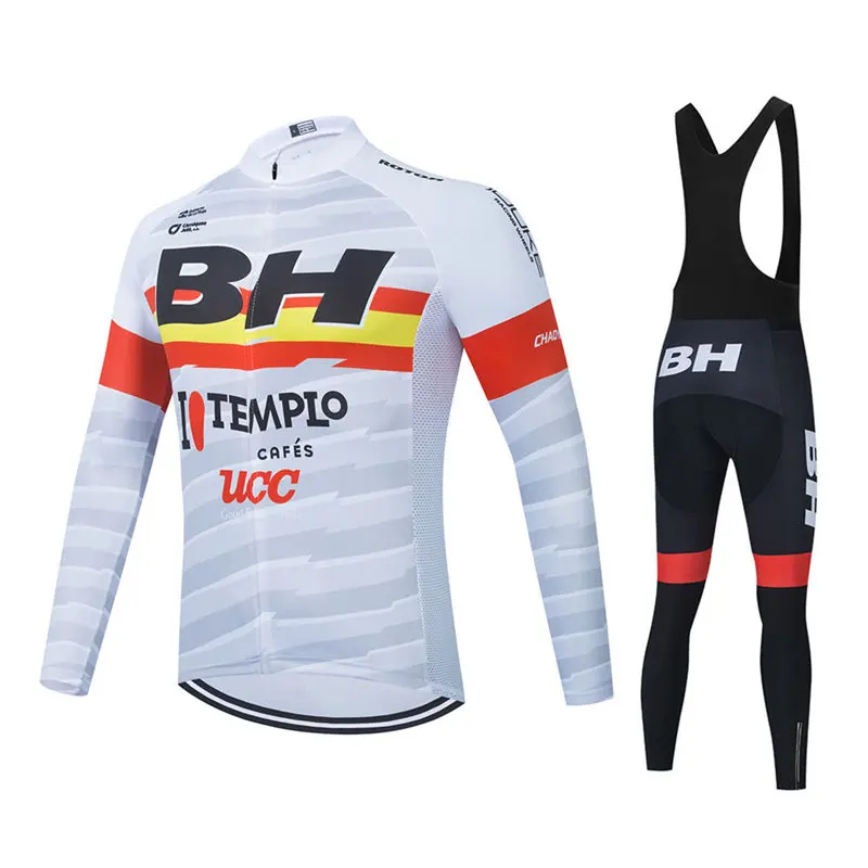 New 2022 Summer BH Team Long Sleeve Cycling Jersey Sets Bicycle Clothing Bike Wear Clothes Roupa Ropa De Mallot Ciclismo Hombre