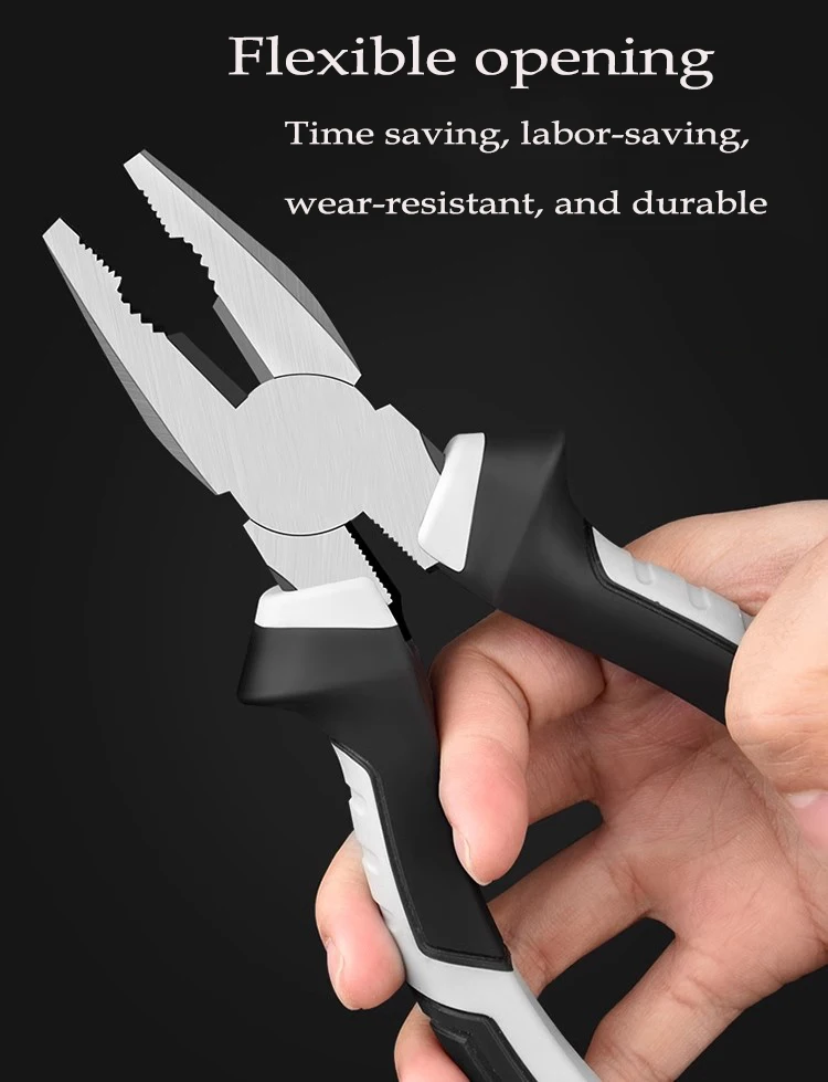 Wire Pliers，Sharp Large Opening Diagonal Pliers Needle Nose Pliers，for Cutting，Twisting and Clamping MetalWires