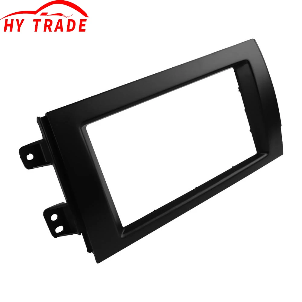 Deska rozdzielcza HYDouble Din do SUZUKI SX4 Fiat Sedici Radio DVD Panel Stereo instalacja montażowa instalacja zestaw paneli wykończeniowych ramka