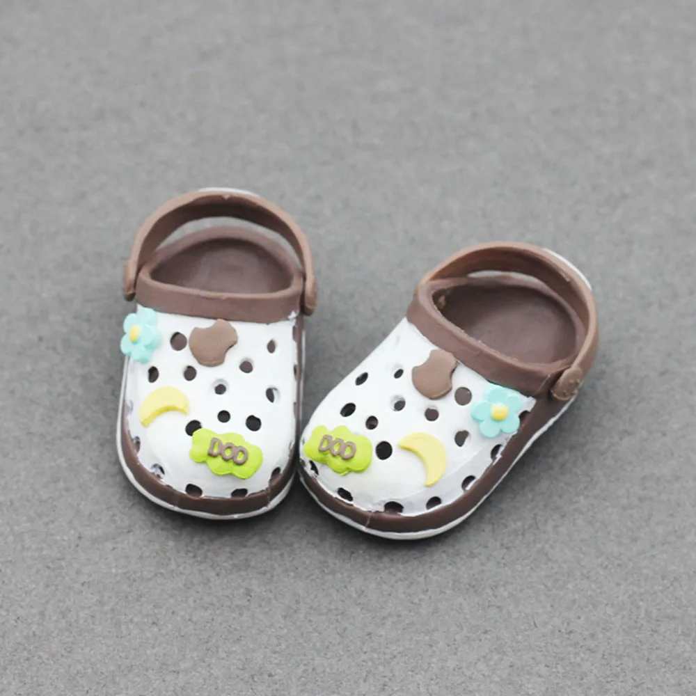 

Slippers Shoes For 15-17cm Labubu Outfit Accessories for EXO Bao-ao Cool Slippers & Beach Hole Shoes for 1/6 BJD Dolls