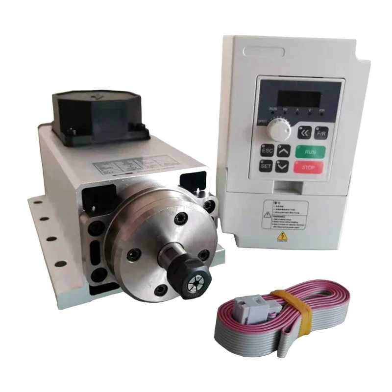 High efficiency low speed 12v 300w 3kw 4.5kw 3 phase air cooling spindle motor for cnc atc lathe in Den tal milling