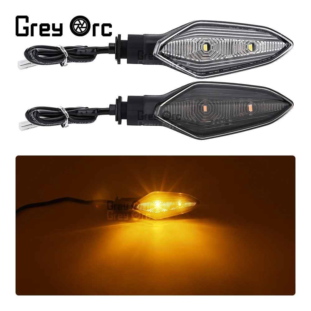 

LED Turn Signal Light Pairs Motorcycle Turn Signal Light LED Rear LED Amber Indicators 12V Fit for Honda CBR 1000 RR CBR 1000