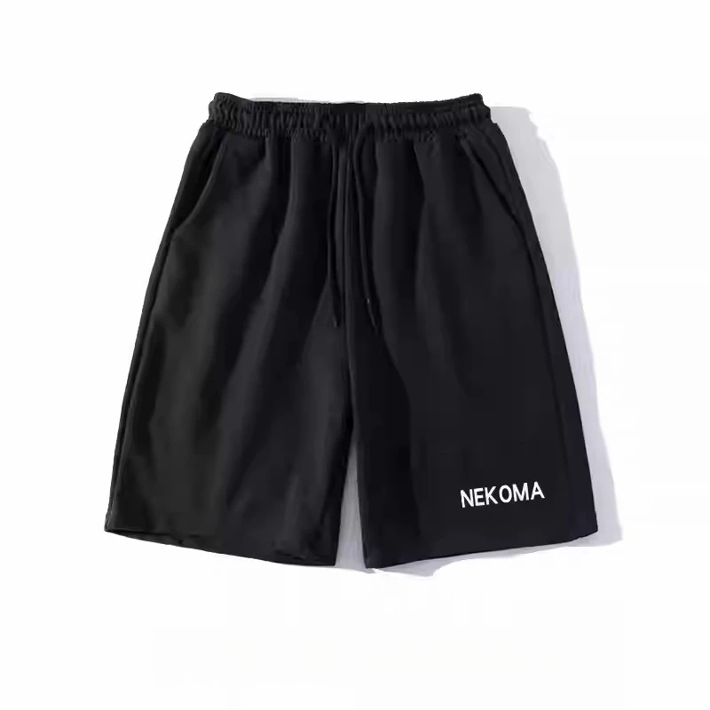 

Summer volleyball junior Yujuku high school shorts black tail ironlang solitary claw grinding training pants men's casual shorts