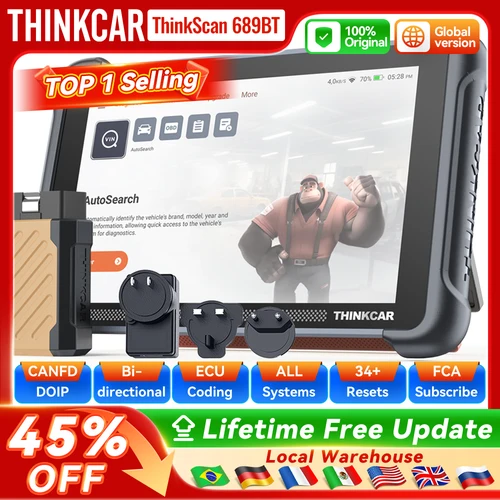 ThinkCar ThinkScan Plus S7/S6/S4 OBD2 스캐너 자동차 스캐너 진단 도구 Automotivo OBD 스캐너 자동 진단 코드 리더