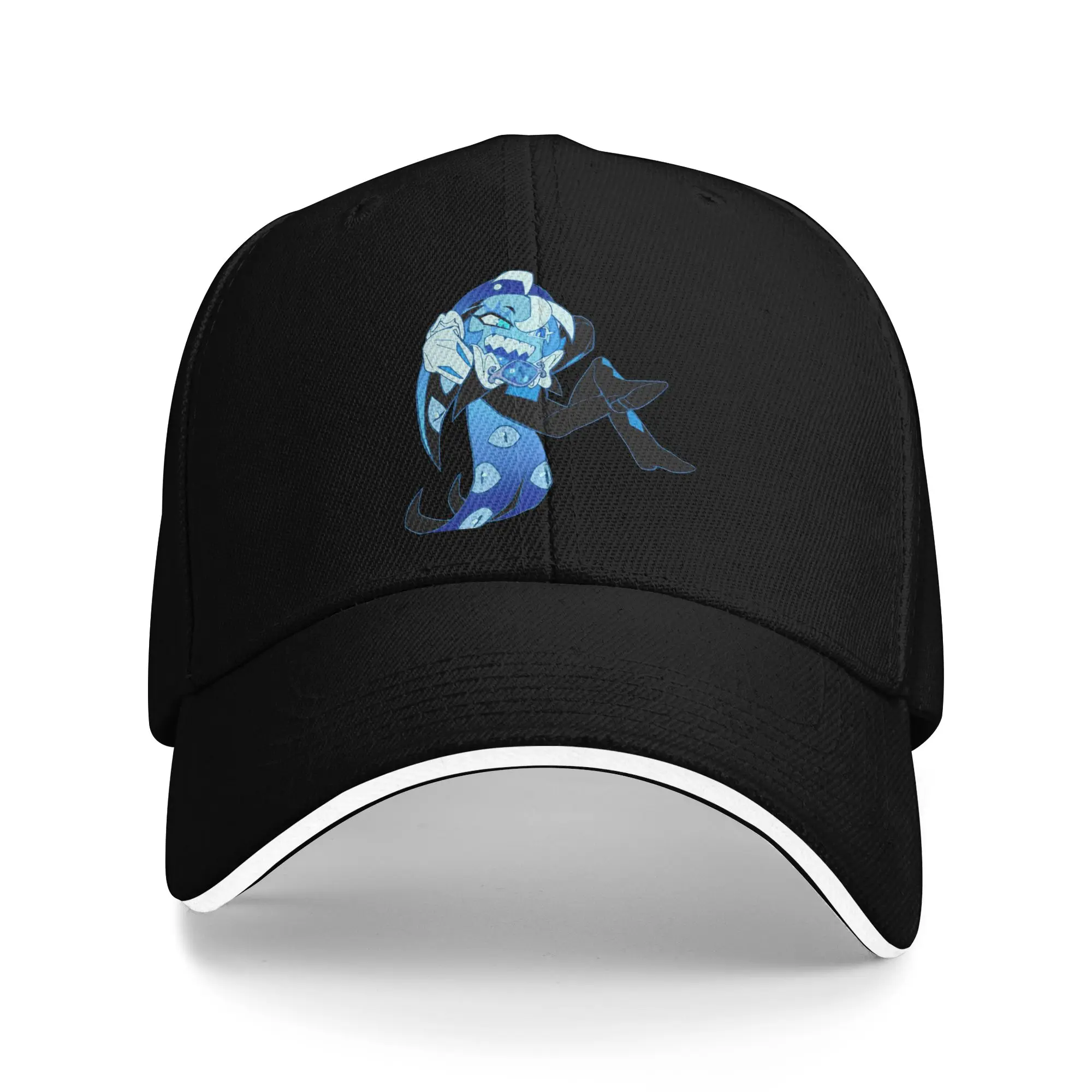 Shadow Milk Cookie Run Kingdom Baseball Caps Hip Hop Cartoon Anime Sandwich Caps Unisex Style Polyester Caps Hat Running Golf