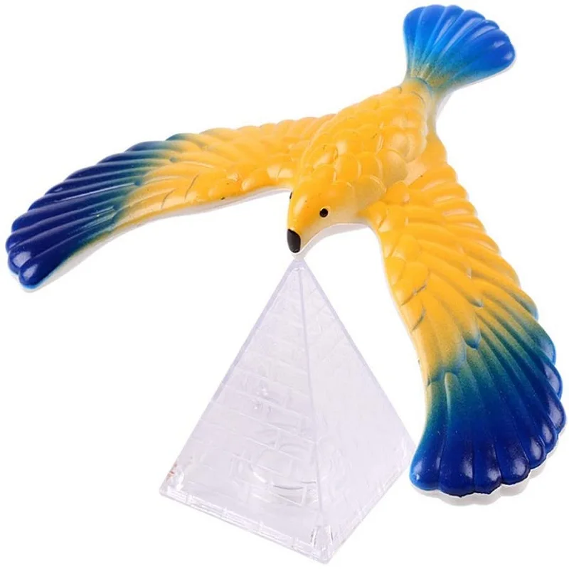 2 Stk/set Hoge Kwaliteit Novelty Verbazingwekkende Balance Eagle Vogel Speelgoed Magic Handhaven Home Office Plezier Leren Gag Speelgoed Voor kid Gift