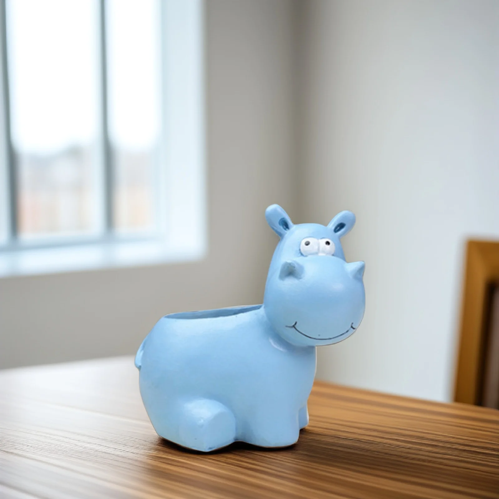 

Animal Flower Pots Cute Cartoon Succulent Animal Succulent Planter Planters For Home Office Garden Decor Hippo Shaped Pot