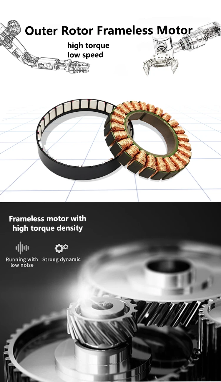 2026 Motor de Rotor interno sin escobillas sin marco Faradyi gran oferta personalizado 60*25mm 36V 252RPM MOTOR de engranaje de CC sin escobillas personalizable Rohs