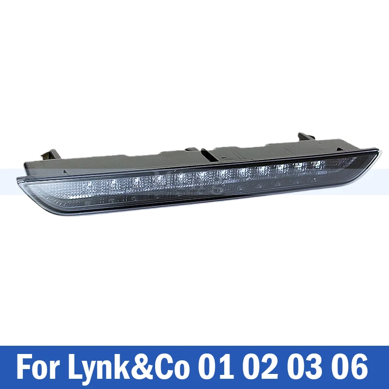 Rear Bumper Fog Light Reflector Stop Light For Geely Lynk&Co 01 02 03 06 Rear Fog Light Foglamp Brake Lamp Warning Lamp