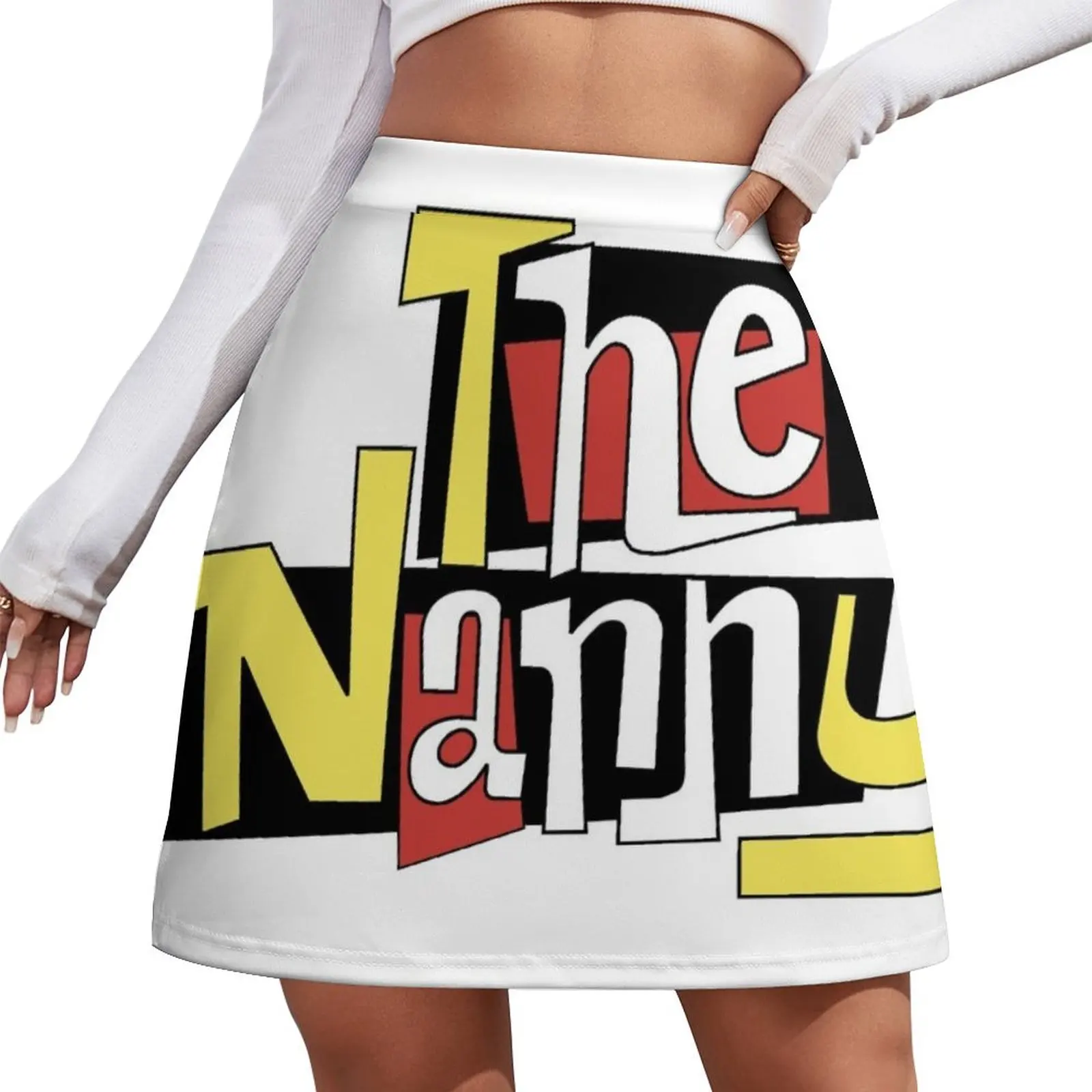 The Nanny Logo Mini Skirt womans clothing clothing women summer 2026 fairy grunge luxury clothes women
