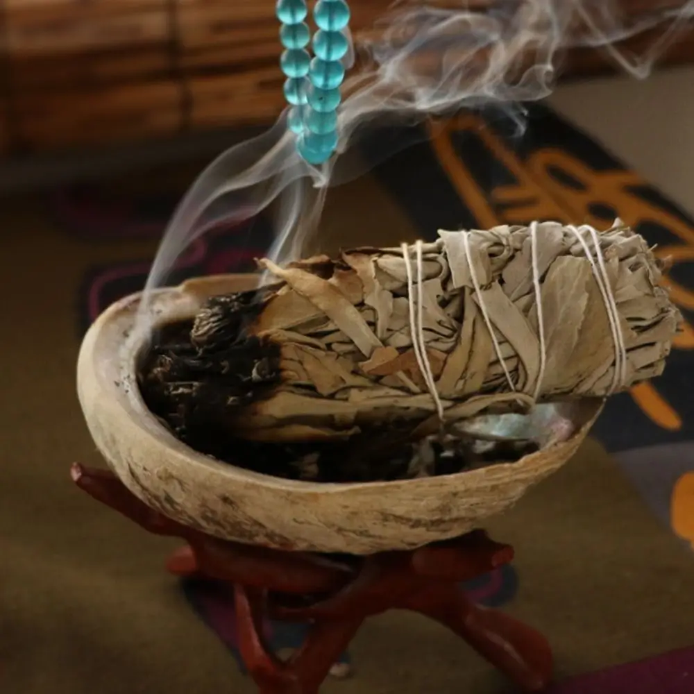 

10cm White Sage Bundle Portable Multifunctional Spiritual Incense Sticks Natural Practical Energy Cleansing Bundles