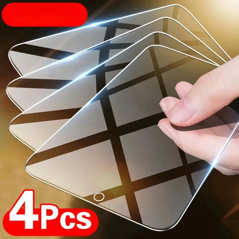 

4PCS Protective Glass for Xiaomi 14 13 Pro M5S M5 Film Screen Protector for Xiaomi Poco F3 F4 GT F2 X3 Pro M3 M4 X4 Pro 5G Glass