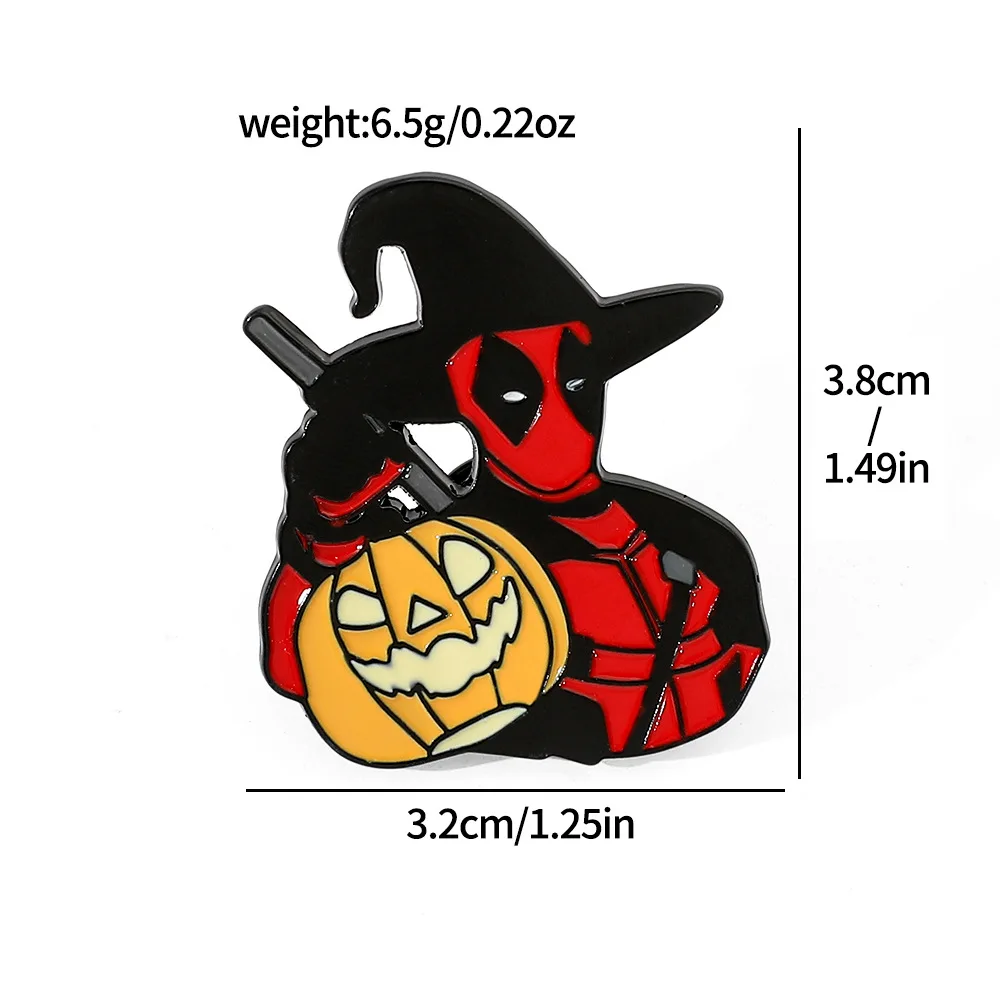 Venom: The Last Dance Marvel Pins Cartoon Anime European and American Creative Metal Brooch Decoration Fashion Jewelry Brooches