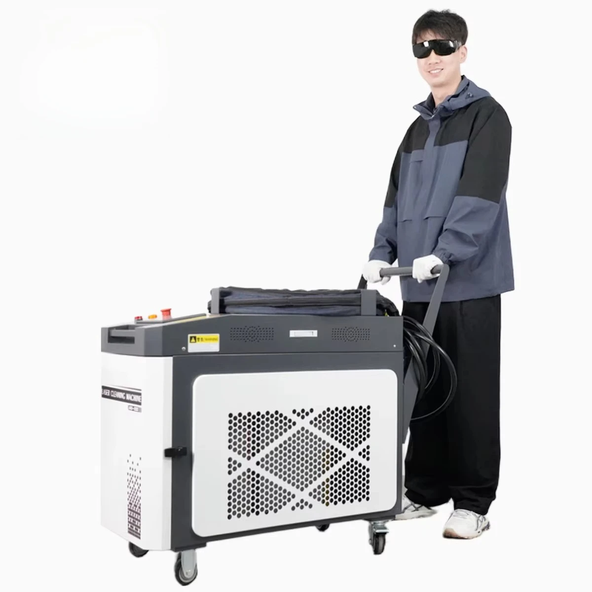 

United States and European Union stock 3000 watt cleaning machine rust removal metal cleaning paint cleaning 3000 Varazze