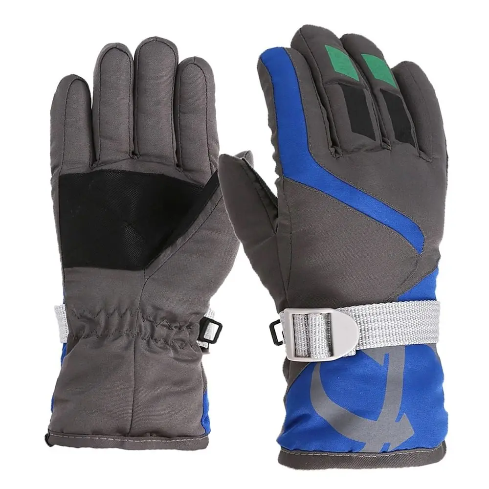 Bild 4: Neue Mode Winddicht Ski Handschuhe Nicht-slip Verdicken Warme Handschuh Wasserdichte Kind Handschuhe Bergsteigen