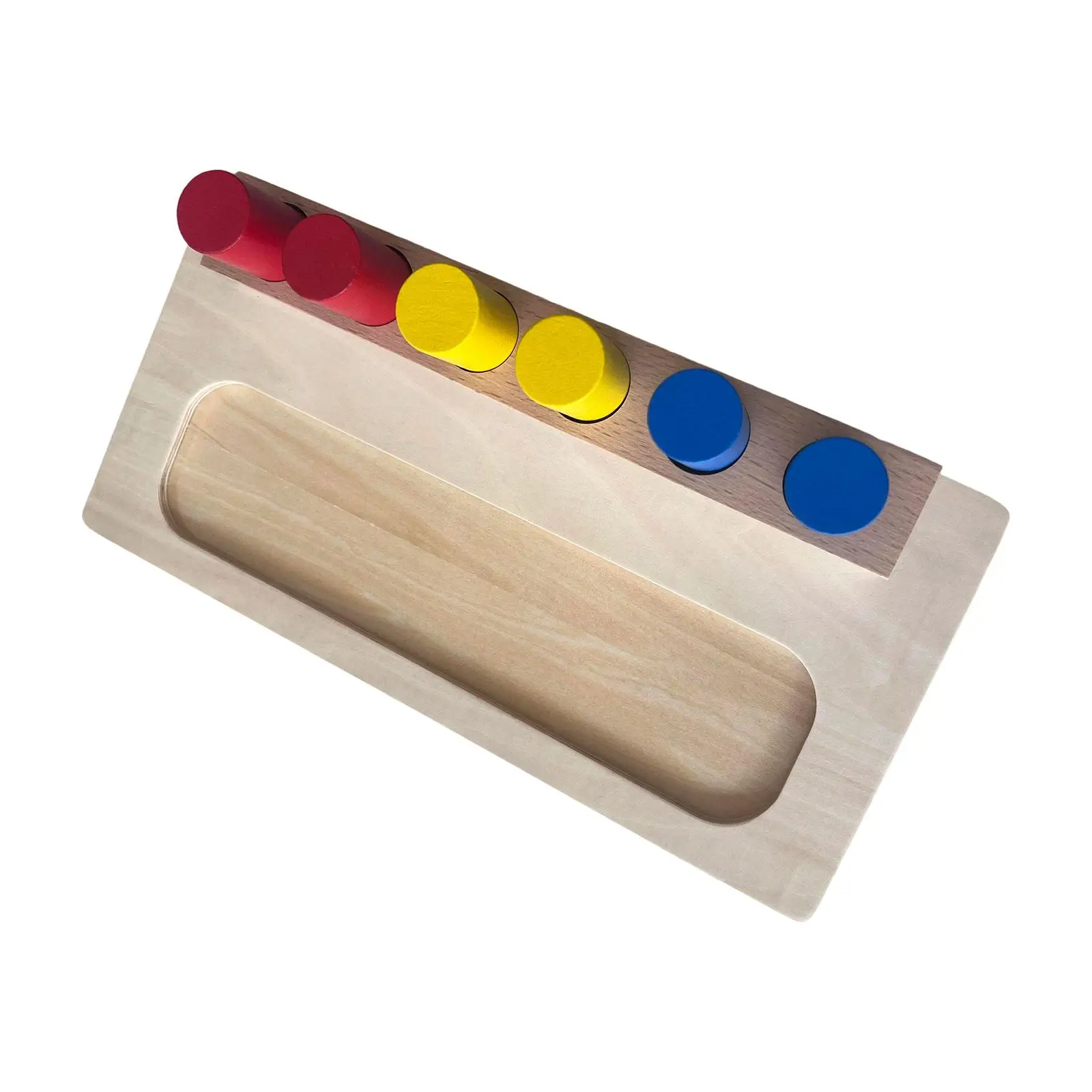 لعبة ربط خشبية للمهارات الحركية الدقيقة والتنسيق بين اليد والعين المدرسية