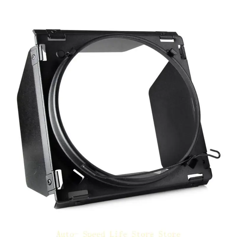

02DA Square Barn Door and Honeycomb with 4Color Filter for Photography Reflector