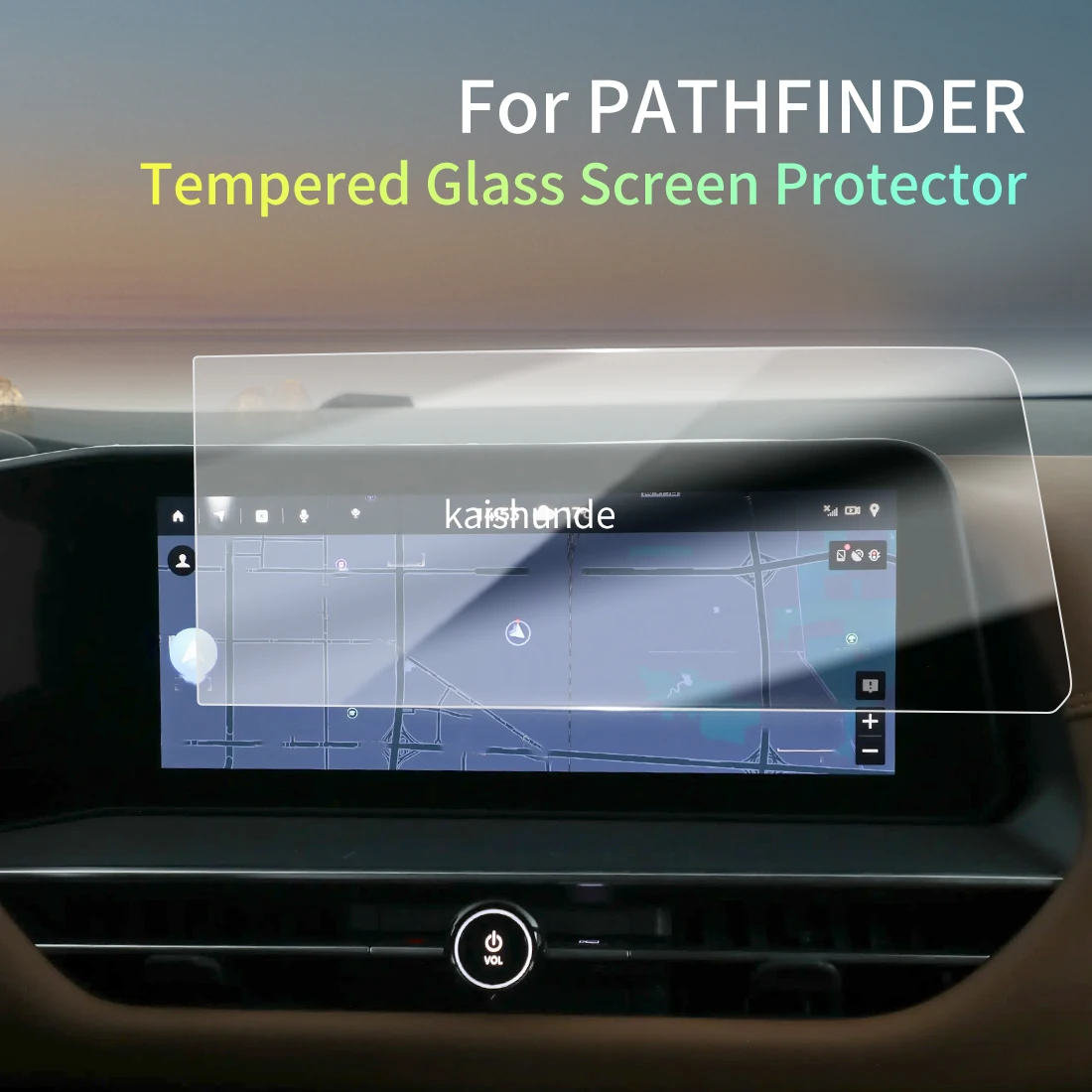 

Car Stickers Meters Protector For24 Nissan PATHFINDER Tempered Glass Protective Film Display Navigation Vehicle