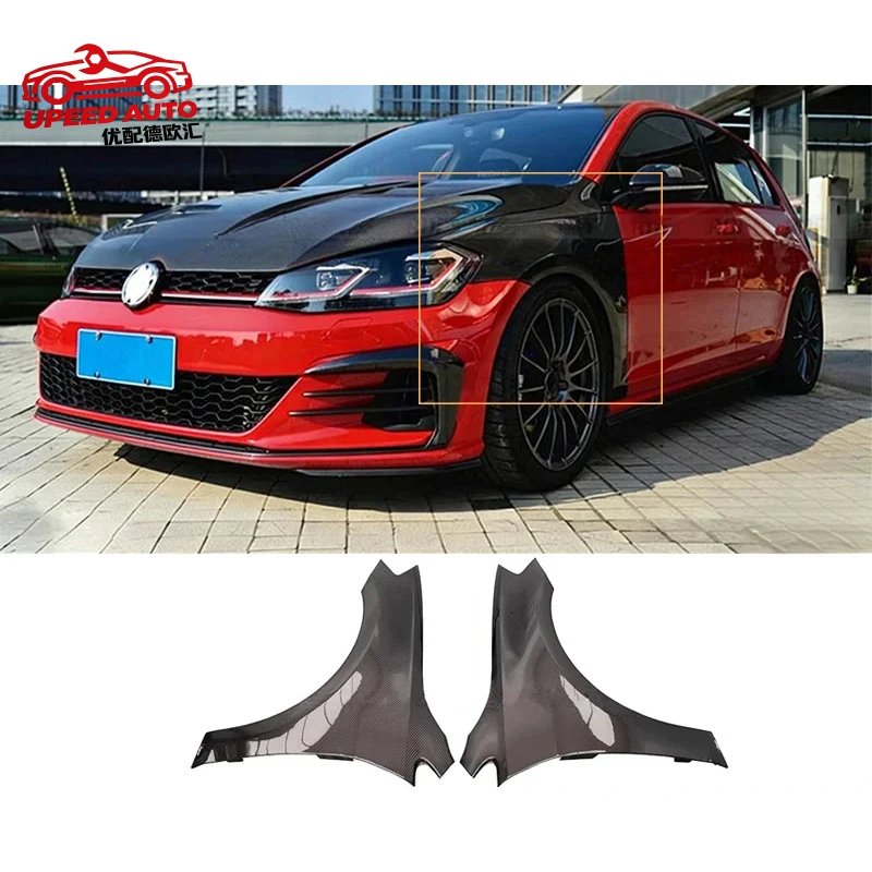 

Suitable for VW GOLF 7 R Volkswagen MK 7 R GTI Rline Modified Carbon fiber Front fender Car Accessories