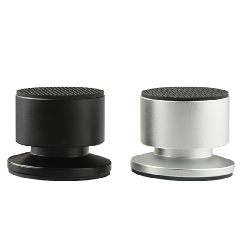 Hifi 4 قطعة سبائك الألومنيوم مضخم الصوت امتصاص الصدمات القدم مسمار تغذية الوسادة الجبهة CD الرف المتكلم المضادة للانزلاق وسادة للقدم