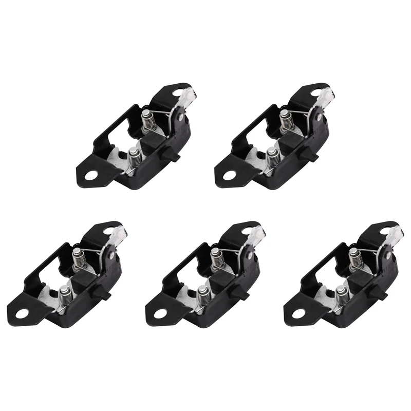 5 Pcs Black Car Tailgate Lock Rear Door Lock Tail Door Lock For Nissan Navara D40 2004-2012 90503-JT30A 90503-EB700