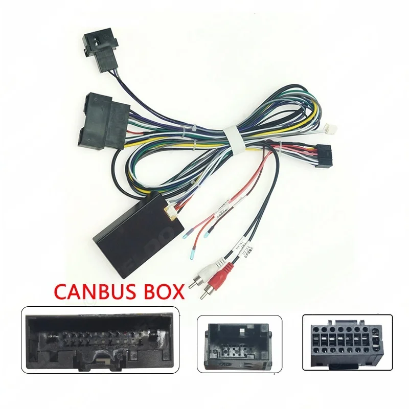 ISO Cable Adapter CAN Bus Decoder Box Plug Connector Car Android Radio Wiring Harness for Mazda BT-50 2015-2020