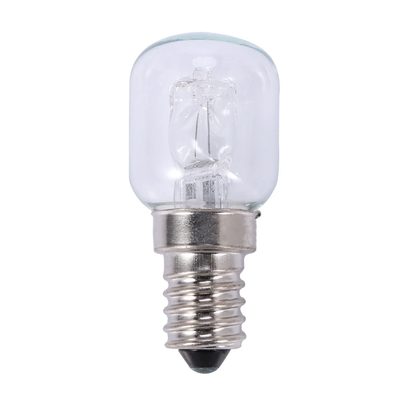 E14 High Temperature Bulb 500 Degrees 25W Halogen Bubble Oven Bulb E14 250V 25W Quartz Bulb