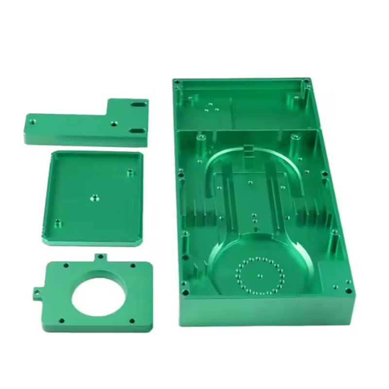 CNC Machining Service Customized Aluminum Anodized Metal Control Box CNC High-Precision Machining