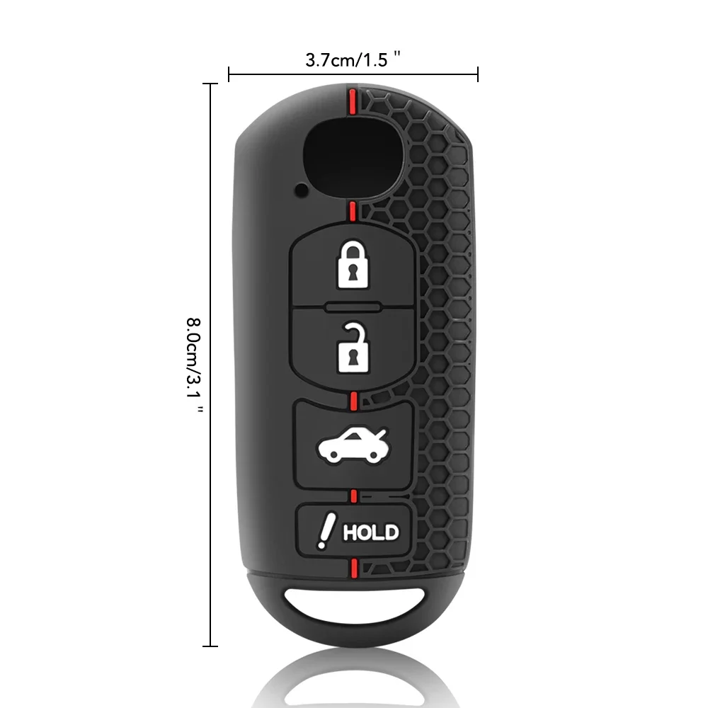 2 3 4 Buttons Car Key Case Cover For Mazda 2 3 5 6 BL BM GJ Atenza Axela Demio CX-3 CX3 CX-5 CX5 CX7 CX-9 CX8 Fob Accessories view 5
