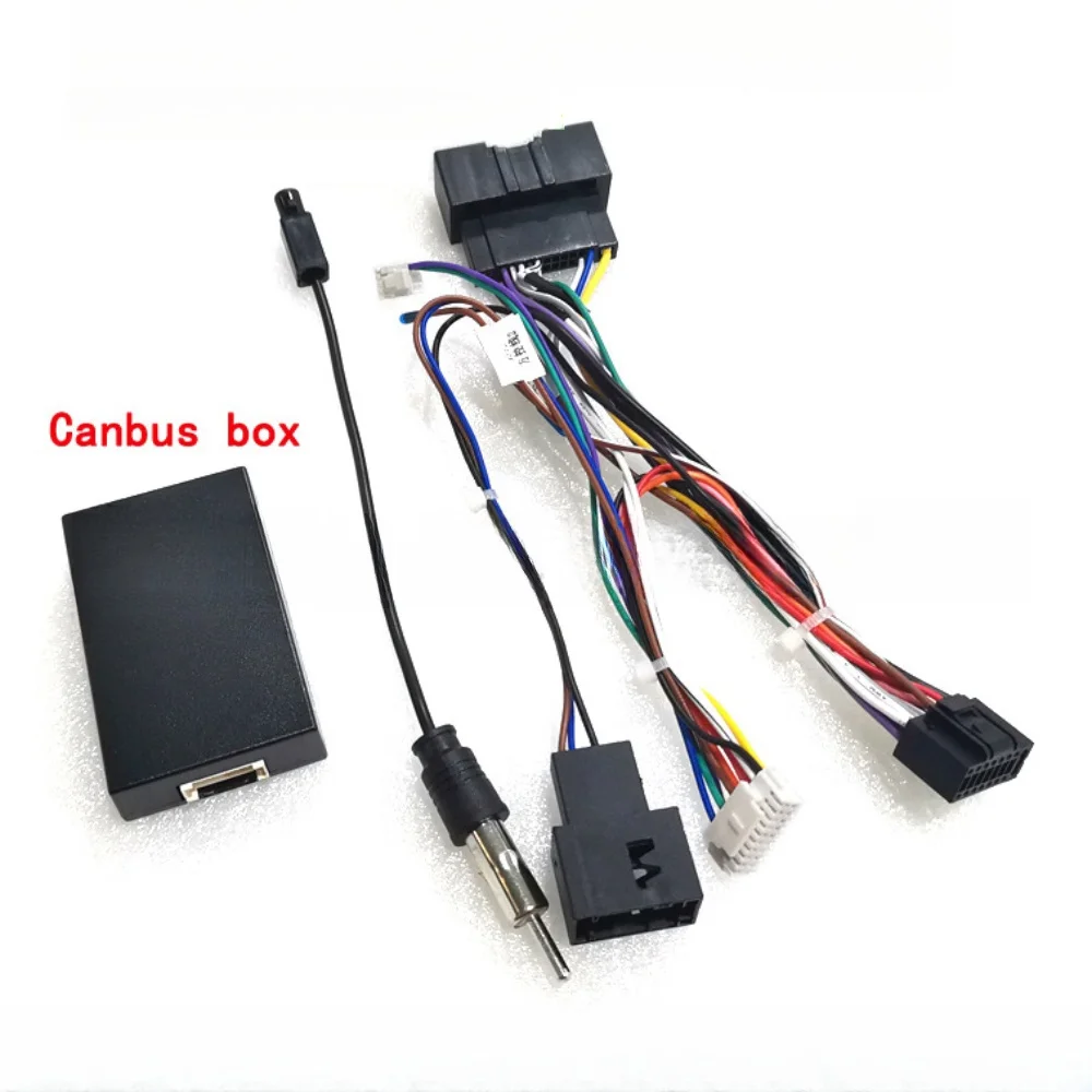 Car Radio Canbus Box For MAZDA BT50 2008-2020  2 Din Android GPS Radio Wiring Harness Power Cable Car Radio