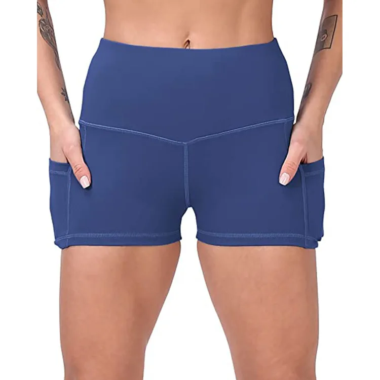 New Seamless Pro Shorts Spandex Shorts Woman Fitness Elastic Breathable Hip-lifting Leisure Sports Running Yoga cying