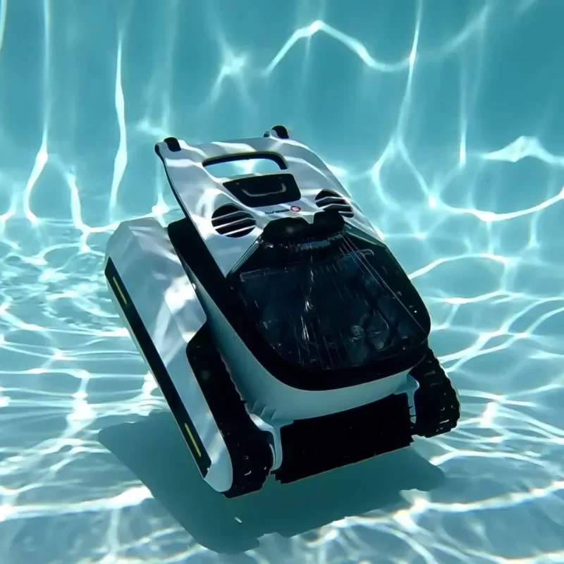 

Swimming Pool Wireless Automatic Mobile Phone Control Can Climb Stairs Robotic Pool Cleaner