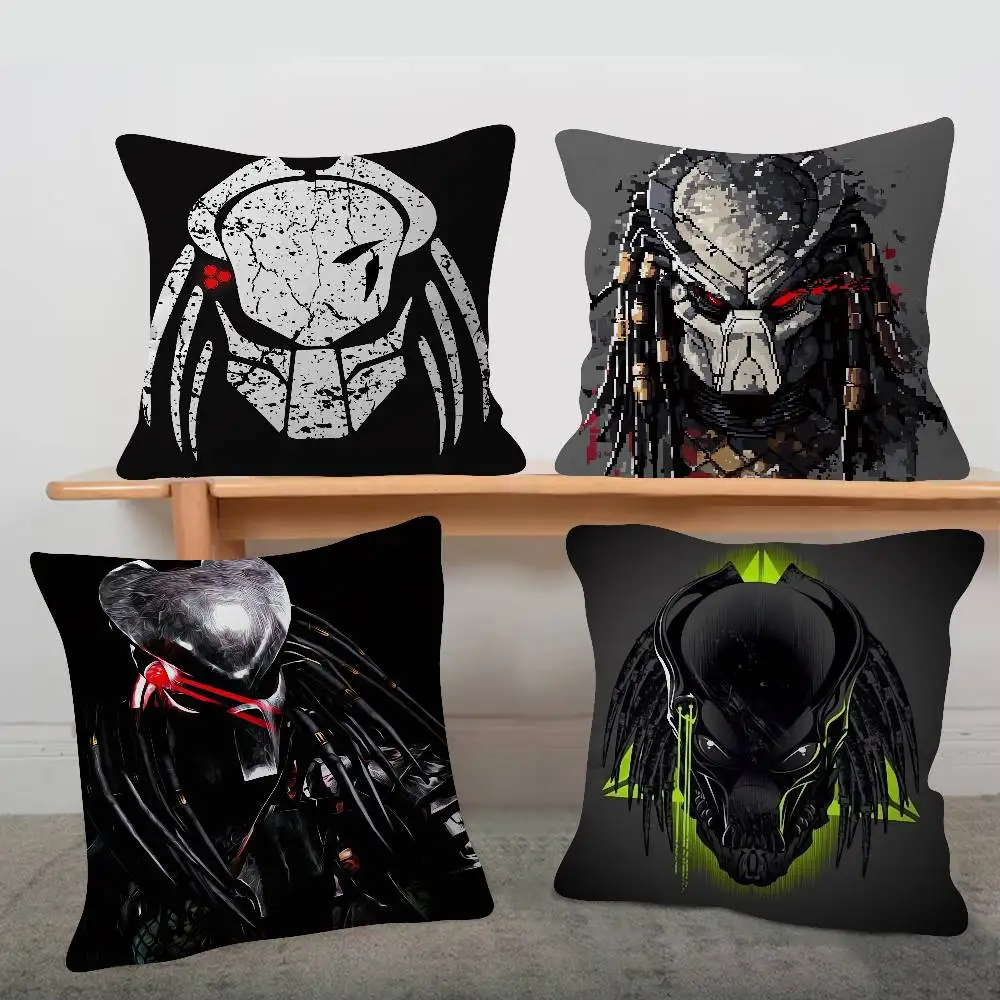 Movie Predator Cute Cartoon L Game Cushion Cover Pillowcase Upholstery Sofa Throw Pillow Home Decor Pillowcas