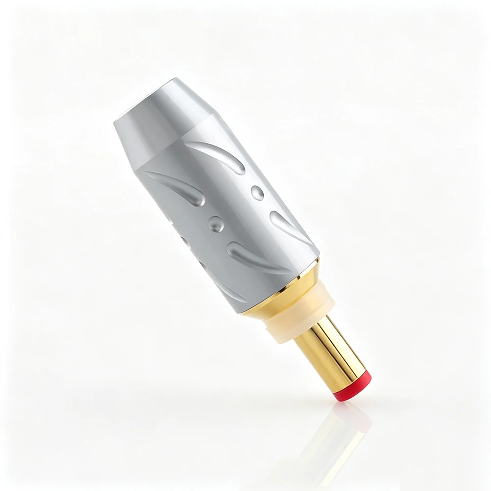DC21G DC-2.1G Connector Jack DC 5.5 / 2.1mm Gold plated 8mm Highest quality DC cable plugs for audiophile applications