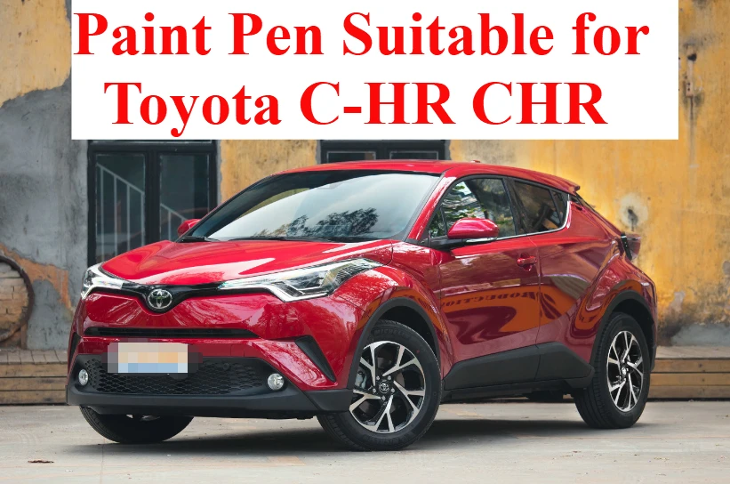 Paint Pen Suitable for Toyota C-HR CHR Paint Fixer Pearl White Car Supplies Accessories Complete Collection Original Car Paint