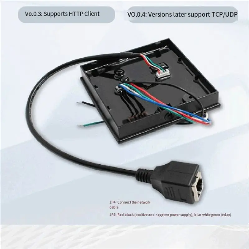 B68A New Products RFID 125Khz ID Card Reader 13.56Mhz For Mifare TCP IP HTTP Modbus Ethernet LAN RJ45 Network Card Reader Easy T