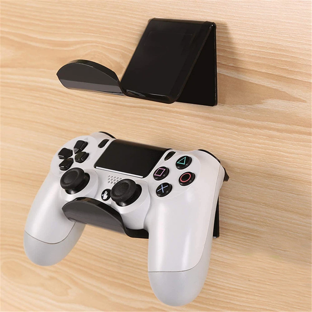 

Universal Controller Stand Holder Wall Mount Self-Adhesive Acrylic Bracket For PS5 Switch Headphone Gamepad Game Display