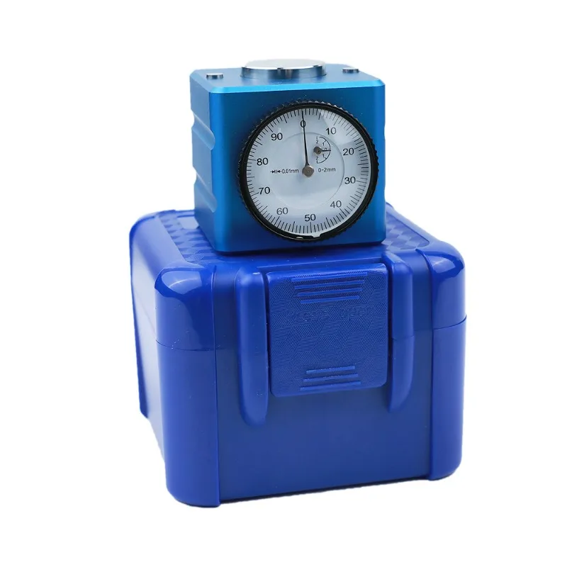 High Precision Z Axis Tool Setter 0-2mm 0.01mm Dial Indicator Magnetic CNC Tool Length Measuring Gauge